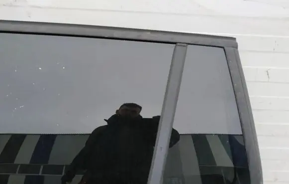 Opel Vectra C Rear vent window glass 