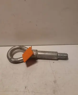 Towing hook eye