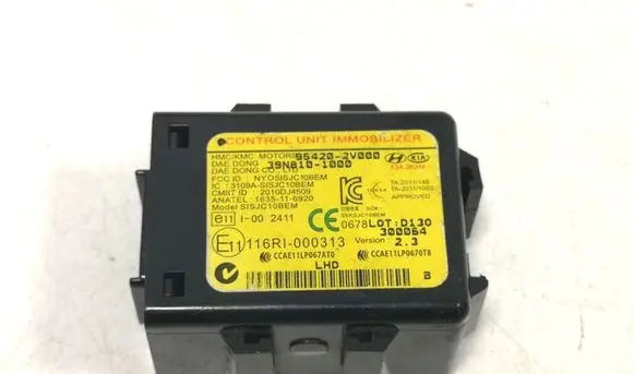 KIA Rio Immobilizer control unit/module 954202V000 39N8101000 D130300064