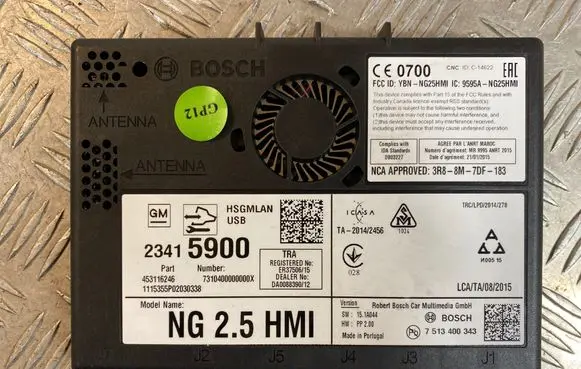 Other control units/modules