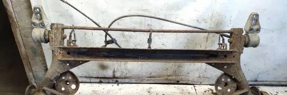 Rear axle beam