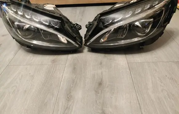 Mercedes-Benz C W205 Headlights/headlamps set A2059063803 A2059063703 030128423406