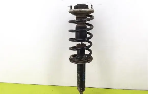 Front shock absorber with coil spring