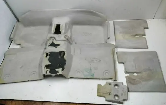 Opel Corsa F Sound insulation of firewall 511357071 39181769