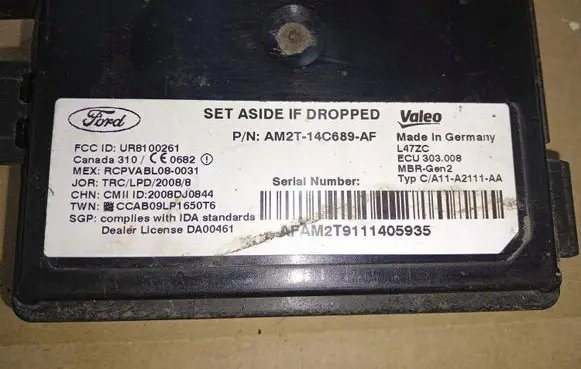 Ford Mondeo MK IV Other control units/modules