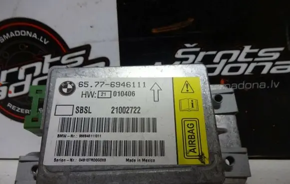 BMW 7 E65 E66 Airbag control unit/module 6946111