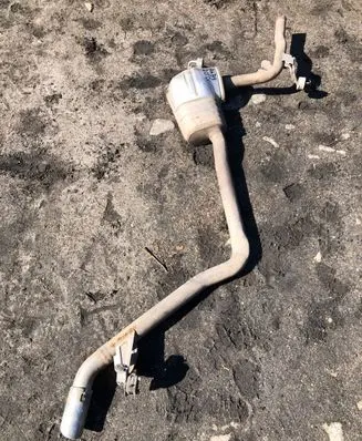 Audi A4 S4 B9 Muffler/silencer 8W0253411D