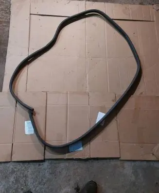 Renault Kangoo II Rear door rubber seal (on body) 