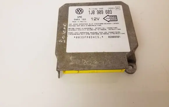 Volkswagen Sharan Airbag control unit/module 1J0909603 003DFM0DHCS 02000901