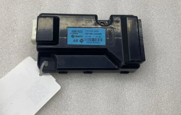 Hyundai Ioniq Seat control module 88196G2200