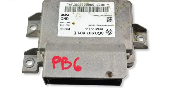 Volkswagen PASSAT B6 Hand brake control module 3C0907801E 16421001A KN00003907J