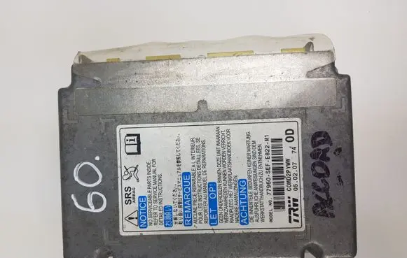 Honda Accord Airbag control unit/module 77960SEFE822M1