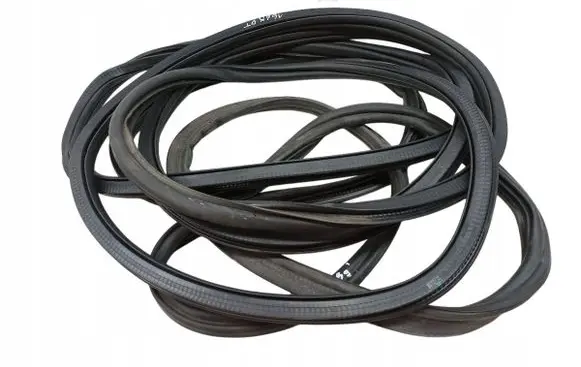 Volkswagen Polo VI Rubber seal front door (on door) 