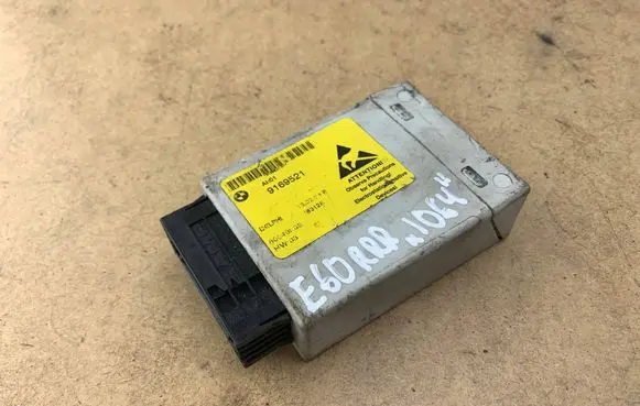 BMW 5 E60 E61 Central console control unit 9169521 61319169521 61319183233