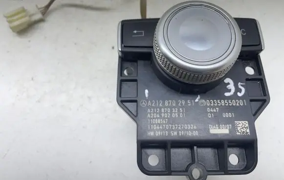 Mercedes-Benz E C207 W207 Head unit multimedia control A2128702951