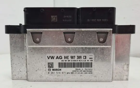 Skoda Fabia Mk3 (NJ) Engine control unit/module 04E907309CB 0261S14671 1035100138
