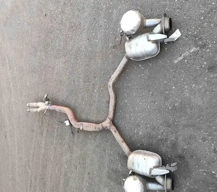 Audi A6 S6 C7 4G Muffler/silencer 4G0253612T 4G0253611T