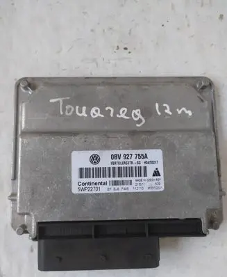 Volkswagen Touareg II Transfer box differential control unit 0BV927755A 5WP22701