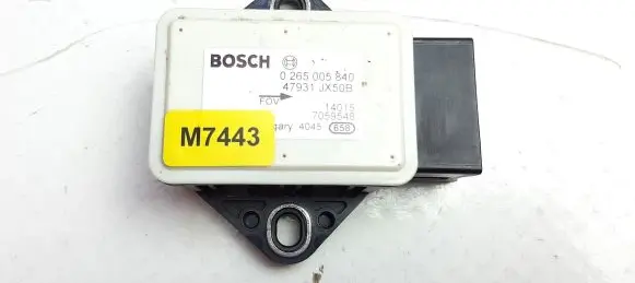 Nissan NV200 ESP acceleration yaw rate sensor 47931JX50B M7443