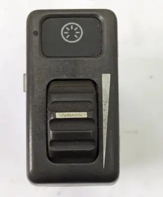 Panel lighting control switch