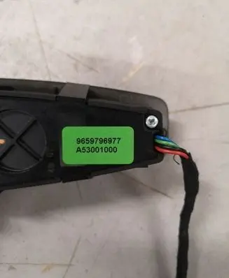 Citroen C4 I Picasso Interior fan control switch 9659796977 A53001000