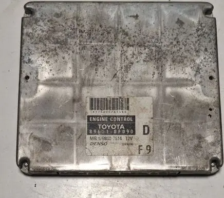 Toyota Corolla Verso AR10 Engine control unit/module MB1758007614 1768007614 896310F090