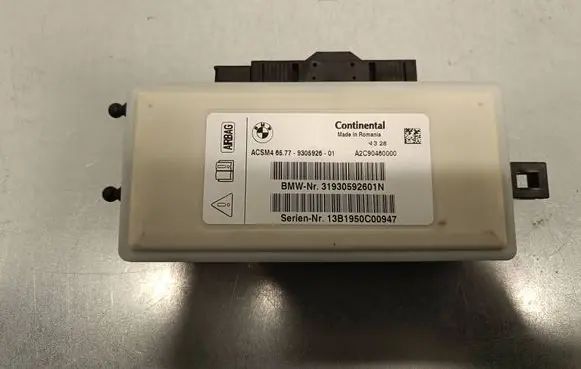 BMW X5 F15 Airbag control unit/module 9305926 31930592601N A2C90460000