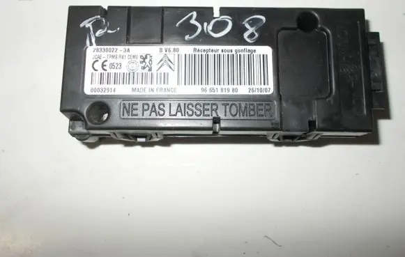 Peugeot 308 Air pressure sensor 9665181980