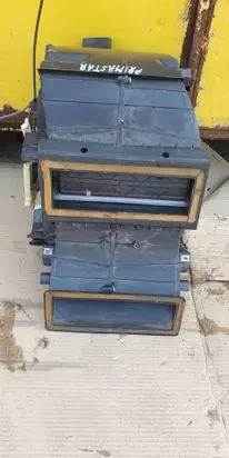 Interior heater climate box assembly
