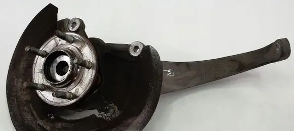 Jaguar XJ X350 Front wheel hub spindle knuckle 5W933K185A
