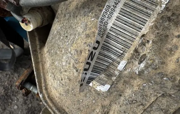 Isuzu D-Max Manual 5 speed gearbox
