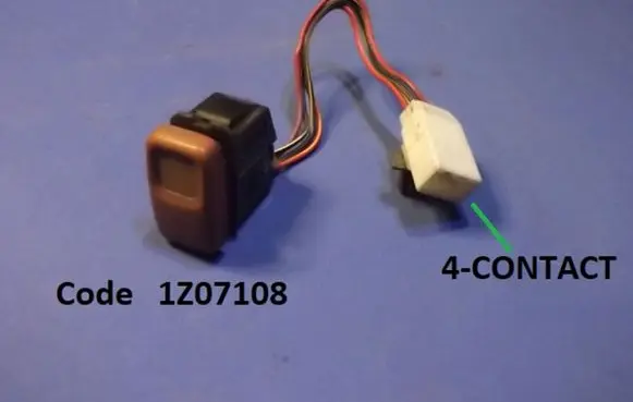 Hazard light switch