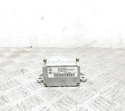 Volkswagen Touareg I ESP acceleration yaw rate sensor 7E0907652A 10098703034