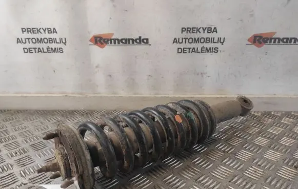 Front shock absorber with coil spring