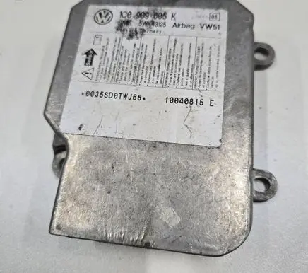 Volkswagen Polo IV 9N3 Airbag control unit/module 1C0909605K 10040815 0035SD0TWJ66