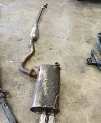 Mitsubishi Outlander Muffler/silencer 1570B499