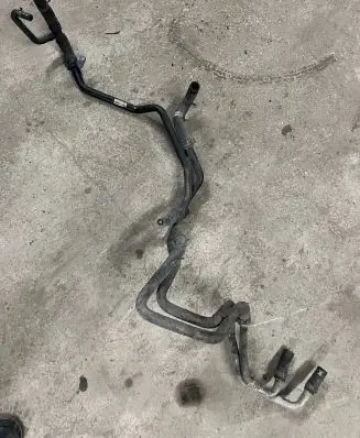 Volkswagen Touareg I Engine coolant pipe/hose 7L3121070D