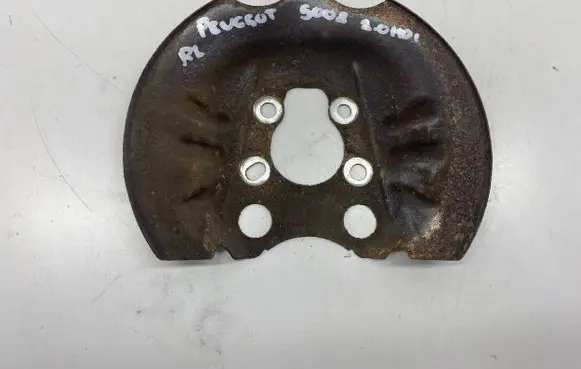 Peugeot 5008 Rear brake disc plate dust cover 