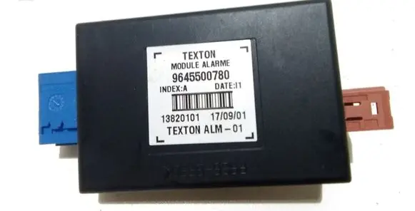 Citroen C5 Alarm control unit/module 9645500780
