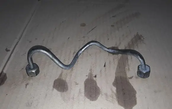 Peugeot 407 Fuel injector supply line/pipe NOCODE