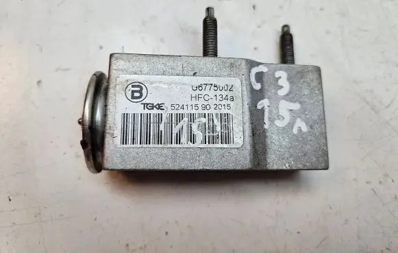 Citroen C3 Air conditioning (A/C) expansion valve 52411590