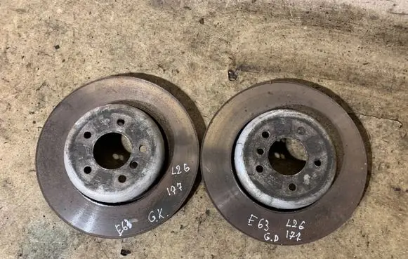BMW 6 E63 E64 Rear brake disc