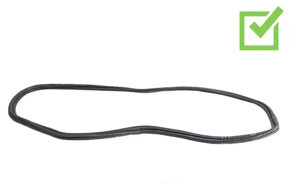 Peugeot 1007 Trunk rubber seal (body) 
