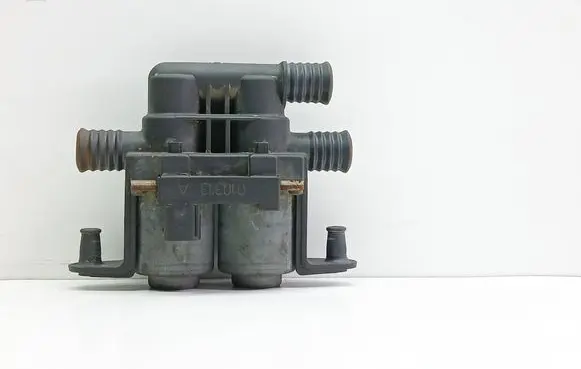 Coolant heater control valve