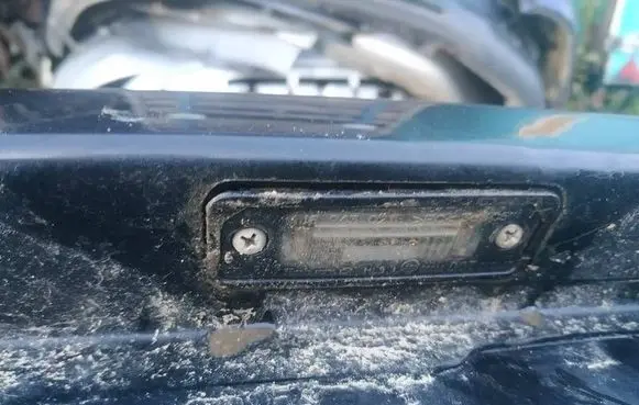 Volkswagen Golf V Number plate light
