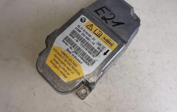 BMW 5 E60 E61 Airbag control unit/module 9118749 65779118749 6577911874901