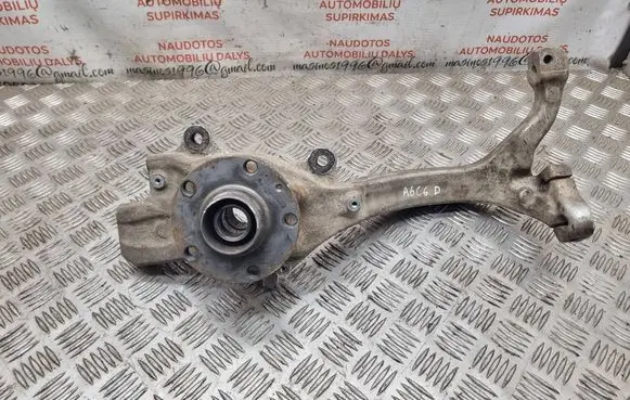 Audi A6 S6 C6 4F Front wheel hub spindle knuckle 4F0407242E