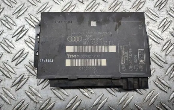 Audi A4 S4 B6 8E 8H Comfort/convenience module 8E0959433BC 00002731B5