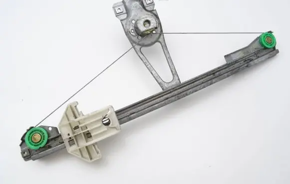 Volkswagen Polo III 6N 6N2 6NF Rear door window regulator with motor 6N4839401