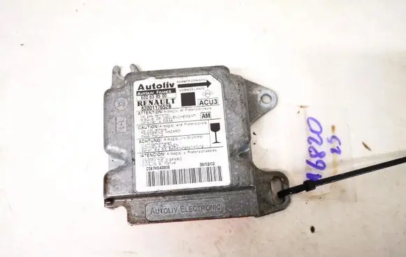 Renault Scenic I Airbag control unit/module 8200117652b 600639500